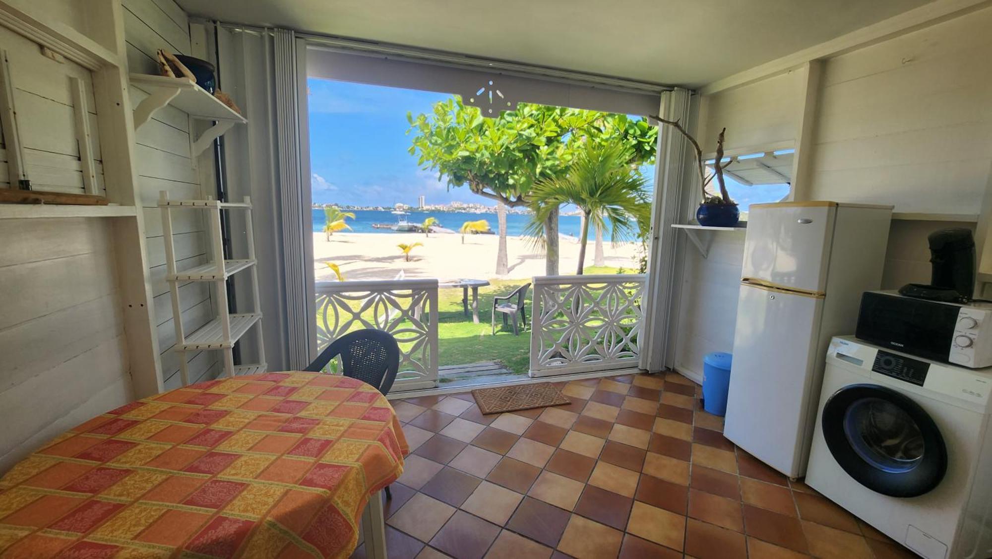The Palm - Studio On The Beach Baie Nettle Luaran gambar